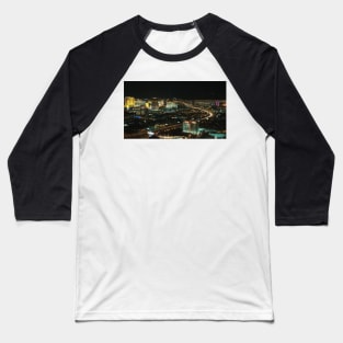 Las Vegas, Nevada, United States : Panoramic view Baseball T-Shirt